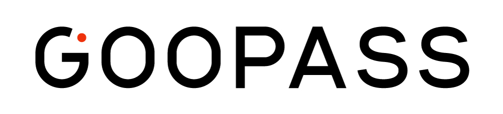 カメラブ株式会社 カメラレンタルのサブスクリプション サービス  GOOPASS ロゴ